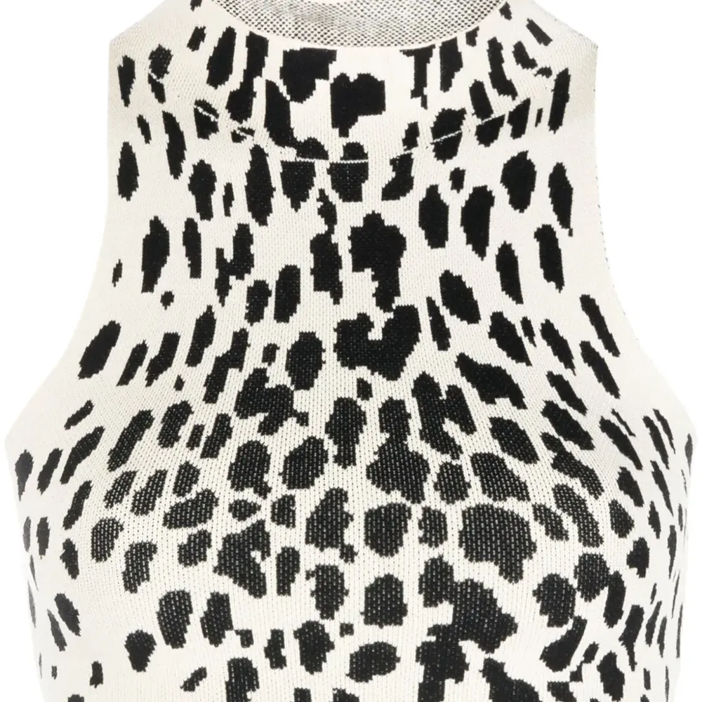 Укороченный топ Sheena с анималистичным узором