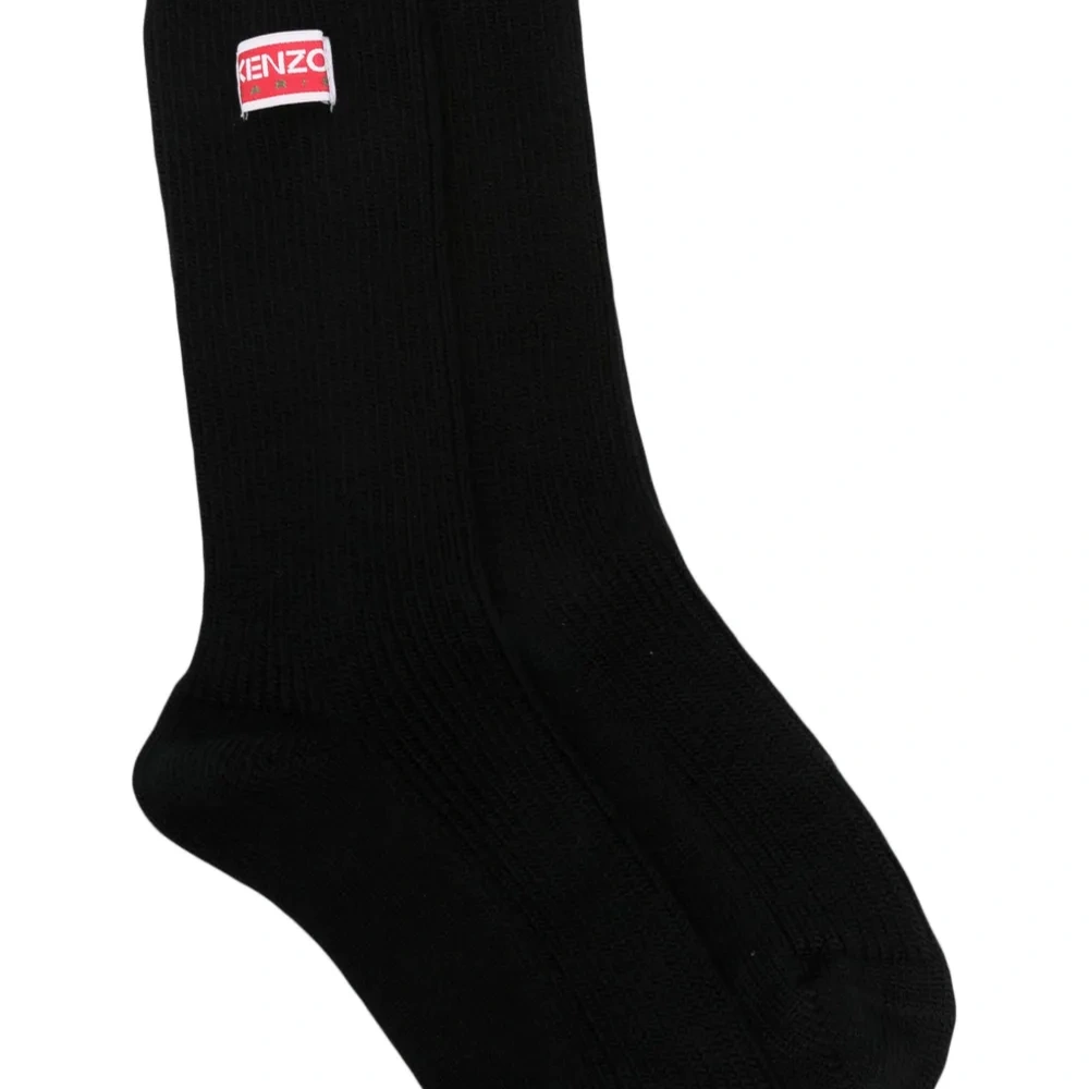 Носки в рубчик с логотипом