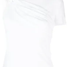 Футболка с драпировкой