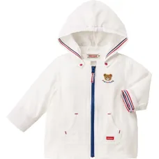 Куртка на молнии с капюшоном и вышивкой