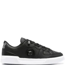 Кроссовки с нашивкой-логотипом