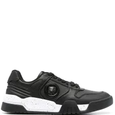 Кроссовки с нашивкой-логотипом