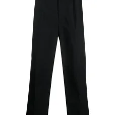 Прямые брюки со складками