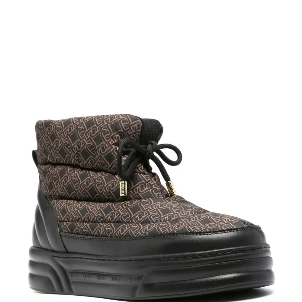 Дутые ботинки Cleo 50 на платформе