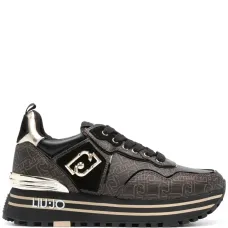 Кроссовки на массивной подошве с логотипом