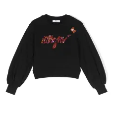 Джемпер с вышитым логотипом