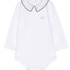 Боди с длинными рукавами и логотипом Боди с длинными рукавами и логотипом