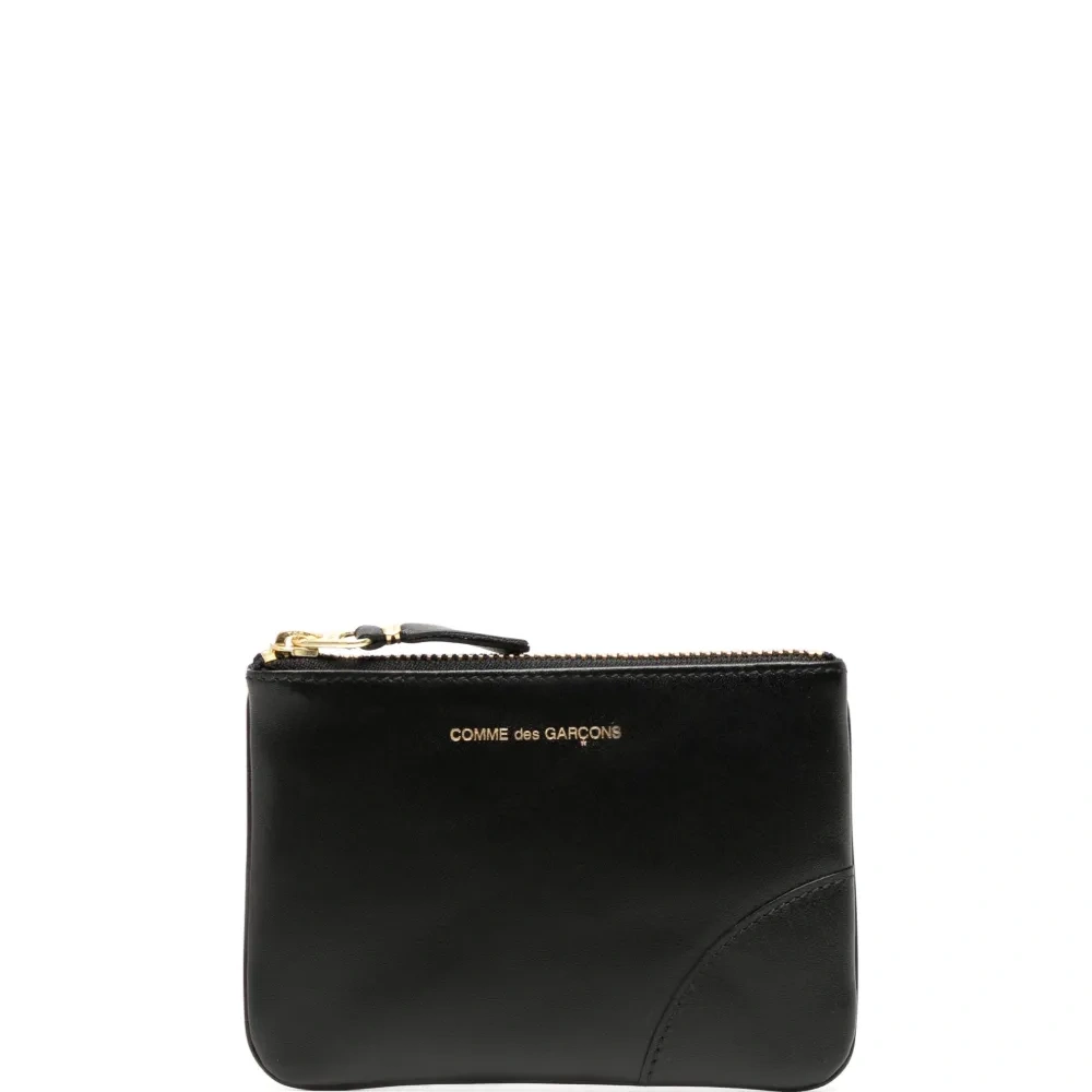 Кошелек с молнией и логотипом