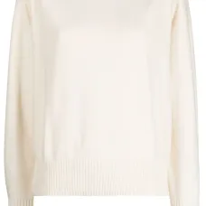 Джемпер с круглым вырезом