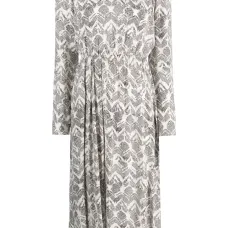 Платье миди с принтом Платье миди с принтом