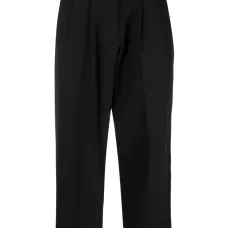 Зауженные брюки с завышенной талией