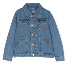 Джинсовая куртка с нашивкой Джинсовая куртка с нашивкой