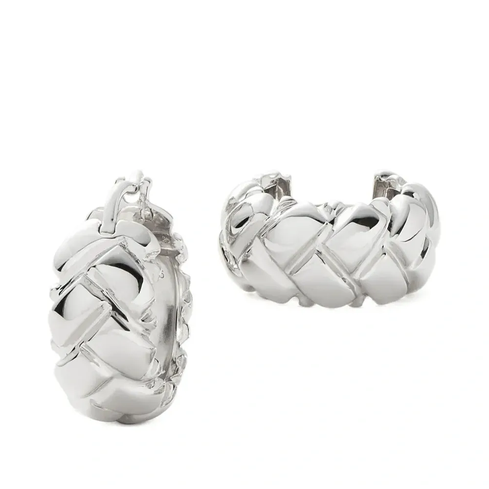 Серьги-кольца Waffle X Lucy Williams