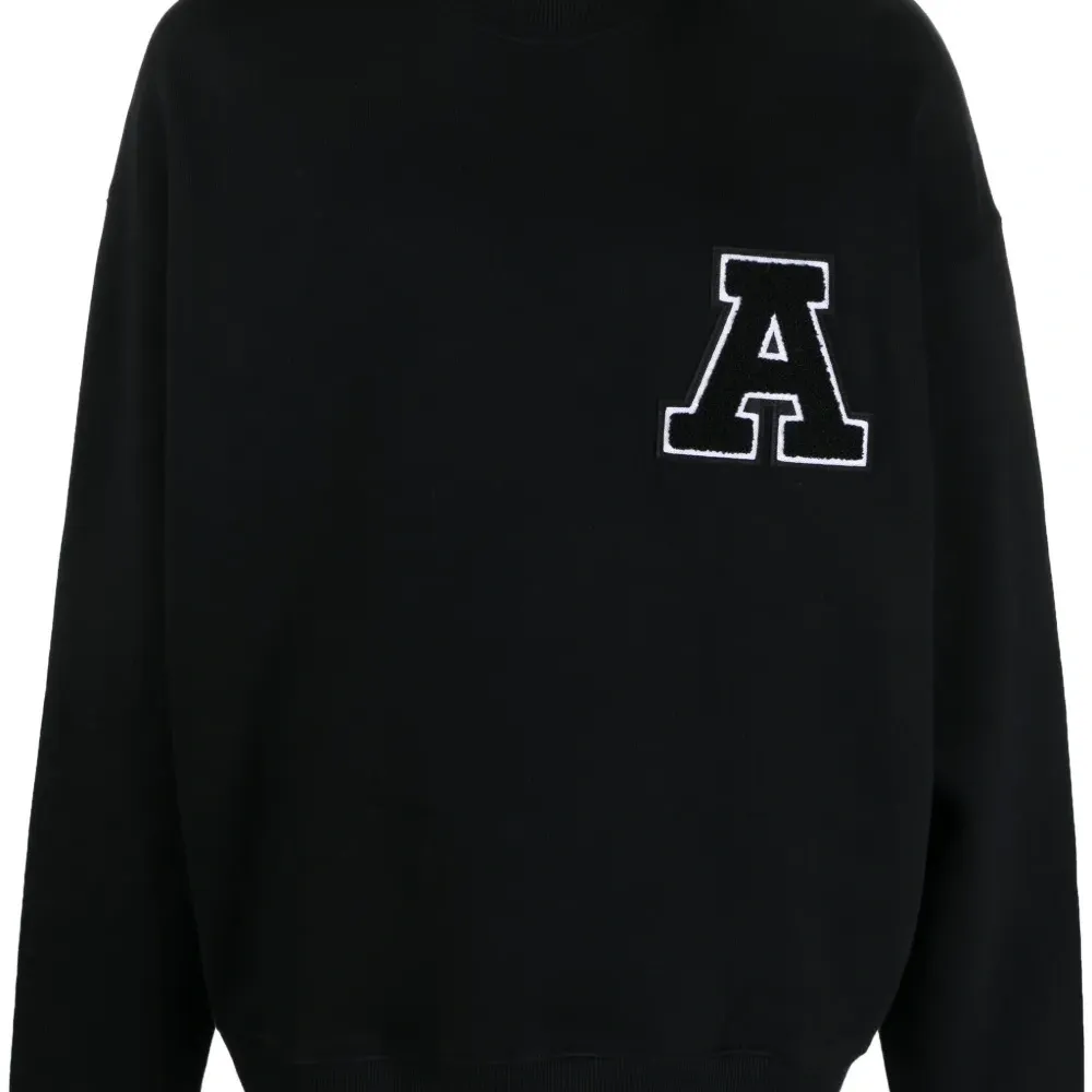 Толстовка из органического хлопка с нашивкой-логотипом Толстовка из органического хлопка с нашивкой-логотипом