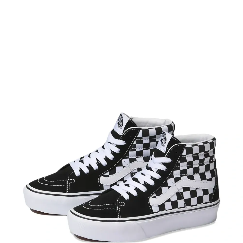 Кеды Sk8 Hi Platform 2.0 Checkerboard/True White Кеды Sk8 Hi Platform 2.0 Checkerboard/True White
