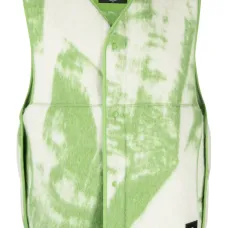 Фетровый жилет с графичным принтом