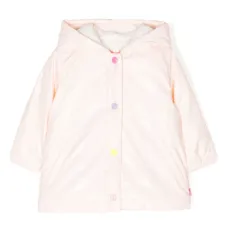 Пуховик с графичным принтом