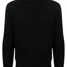 Джемпер из шерсти мериноса с высоким воротником