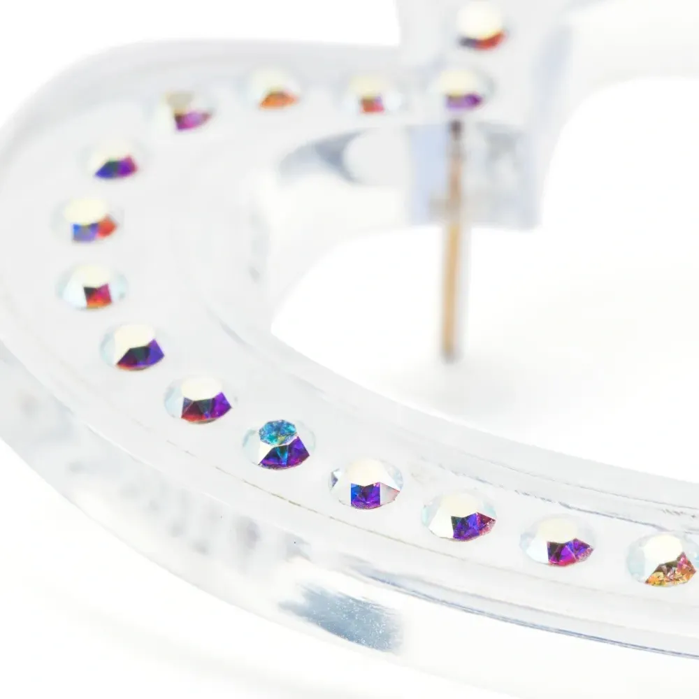 Серьги Big Heart с кристаллами