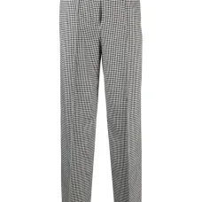 Брюки строгого кроя в ломаную клетку Брюки строгого кроя в ломаную клетку