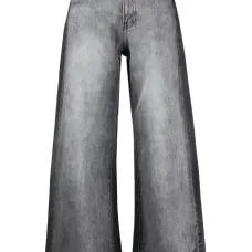 Джинсы широкого кроя со вставками Джинсы широкого кроя со вставками