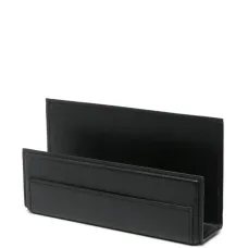 Brennan leather letter rack