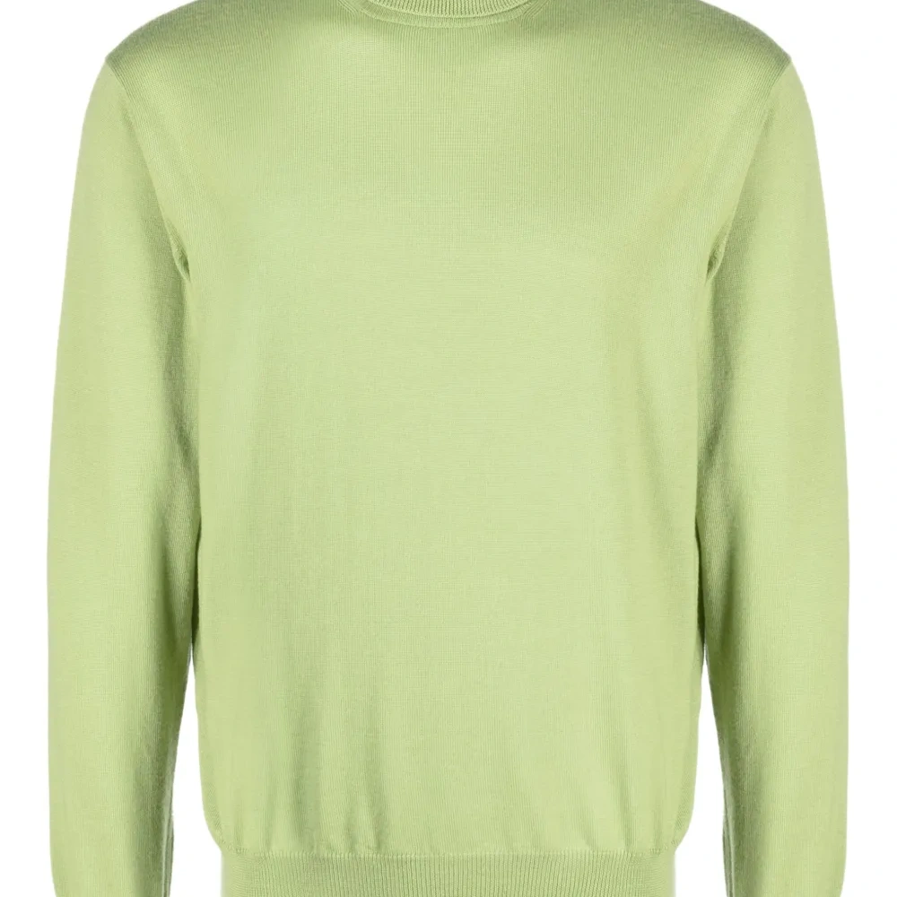 Джемпер из вирджинской шерсти с высоким воротником