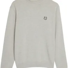 Шерстяной джемпер с высоким воротником