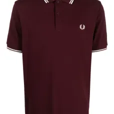 Рубашка поло с вышитым логотипом