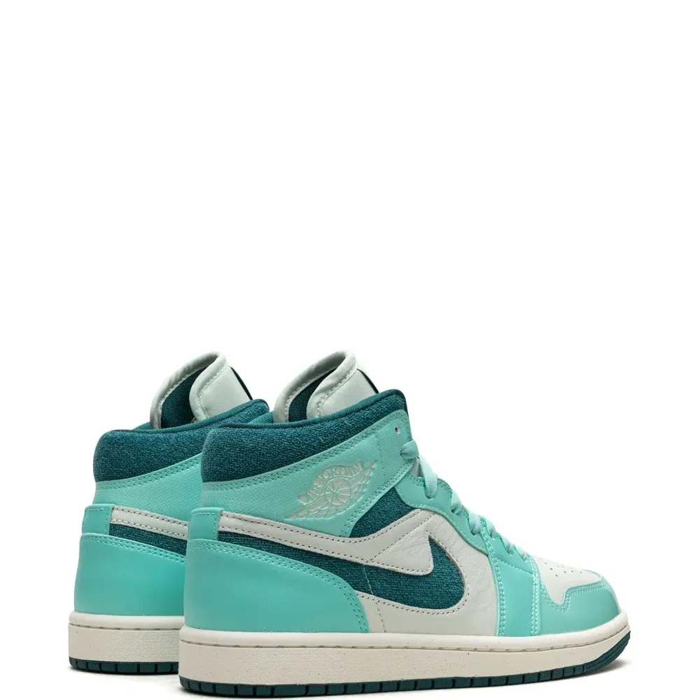 Кроссовки Air Jordan 1 Mid SE Bleached Turquoise