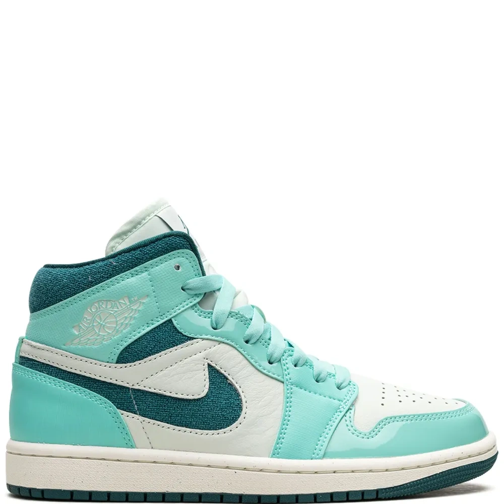 Кроссовки Air Jordan 1 Mid SE Bleached Turquoise