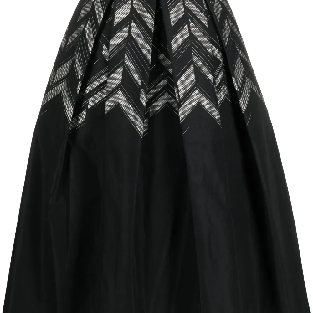 Юбка с узором шеврон Юбка с узором шеврон