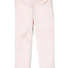 Атласные брюки с лампасами