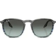 Logo-lettering round-frame sunglasses