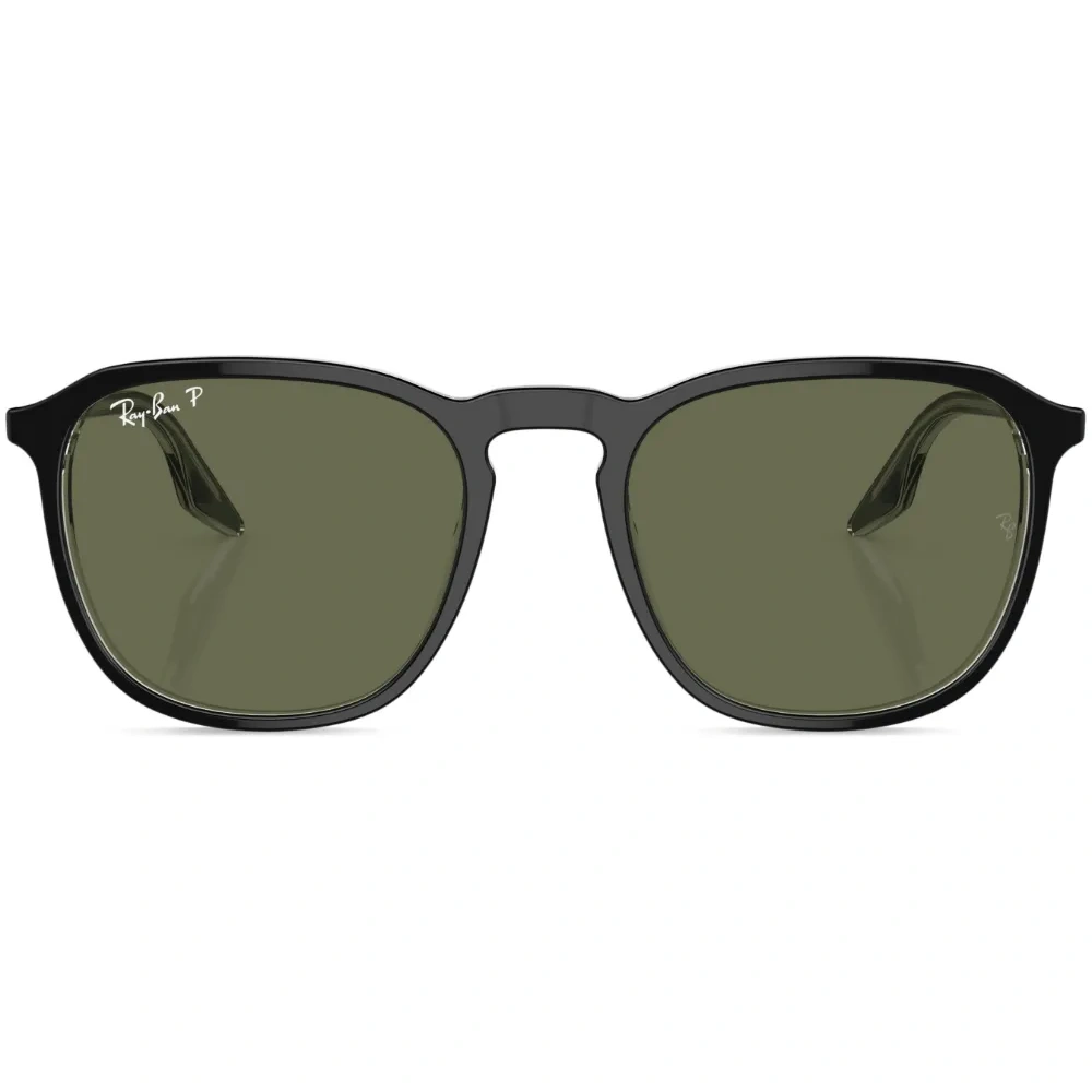 Logo-lettering round-frame sunglasses Logo-lettering round-frame sunglasses