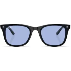 Logo-lettering square-frame sunglasses