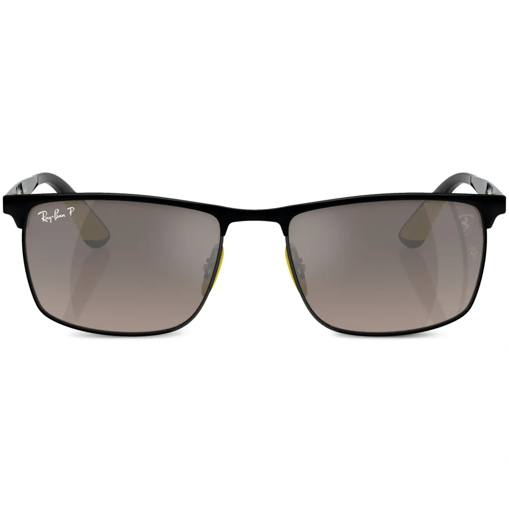 Chromance logo-plaque sunglasses Chromance logo-plaque sunglasses