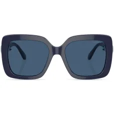 Солнцезащитные очки в квадратной оправе с кристаллами