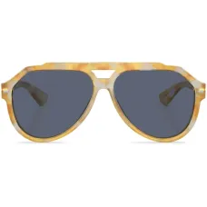 Солнцезащитные очки с графичным принтом