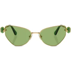 Солнцезащитные очки в оправе 'кошачий глаз' с кристаллами Солнцезащитные очки в оправе 'кошачий глаз' с кристаллами