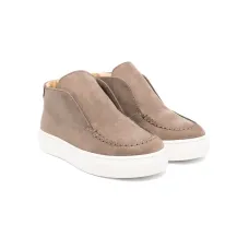 Кожаные ботинки