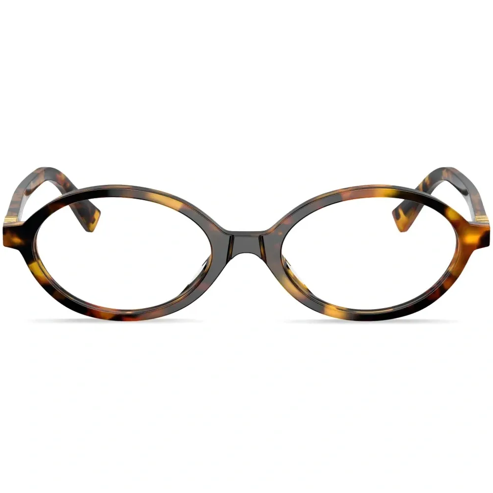 Очки в овальной оправе черепаховой расцветки