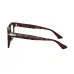 Tortoiseshell-effect square-frame glasses