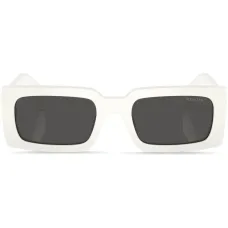 Солнцезащитные очки в прямоугольной оправе с логотипом