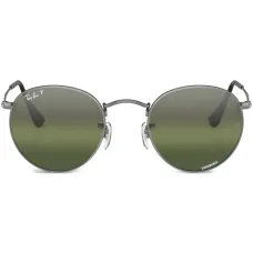Round Metal Chromance round-frame sunglasses