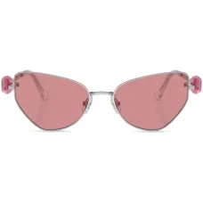 Солнцезащитные очки в оправе 'кошачий глаз' с кристаллами Солнцезащитные очки в оправе 'кошачий глаз' с кристаллами