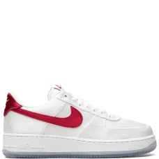 Кроссовки Air Force 1 Low '07 Satin White/Varsity Red