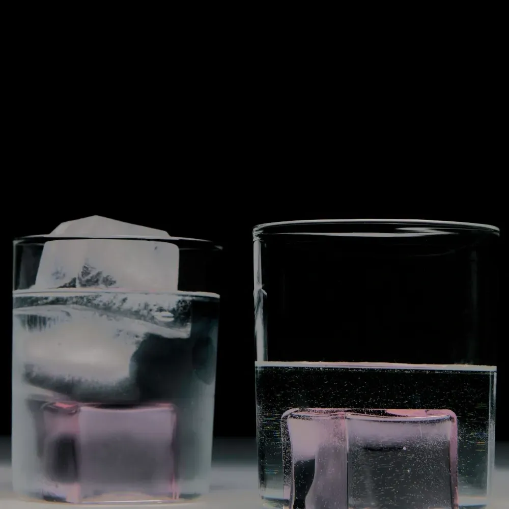 Набор Icecube Goblets из двух стаканов