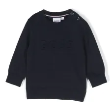 Джемпер с тисненым логотипом