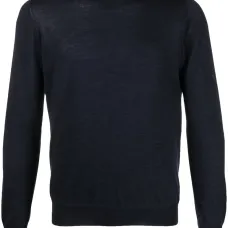 Джемпер с круглым вырезом